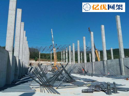 鄂州料棚网架设计